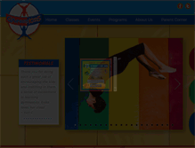 Tablet Screenshot of gymnastikids.com